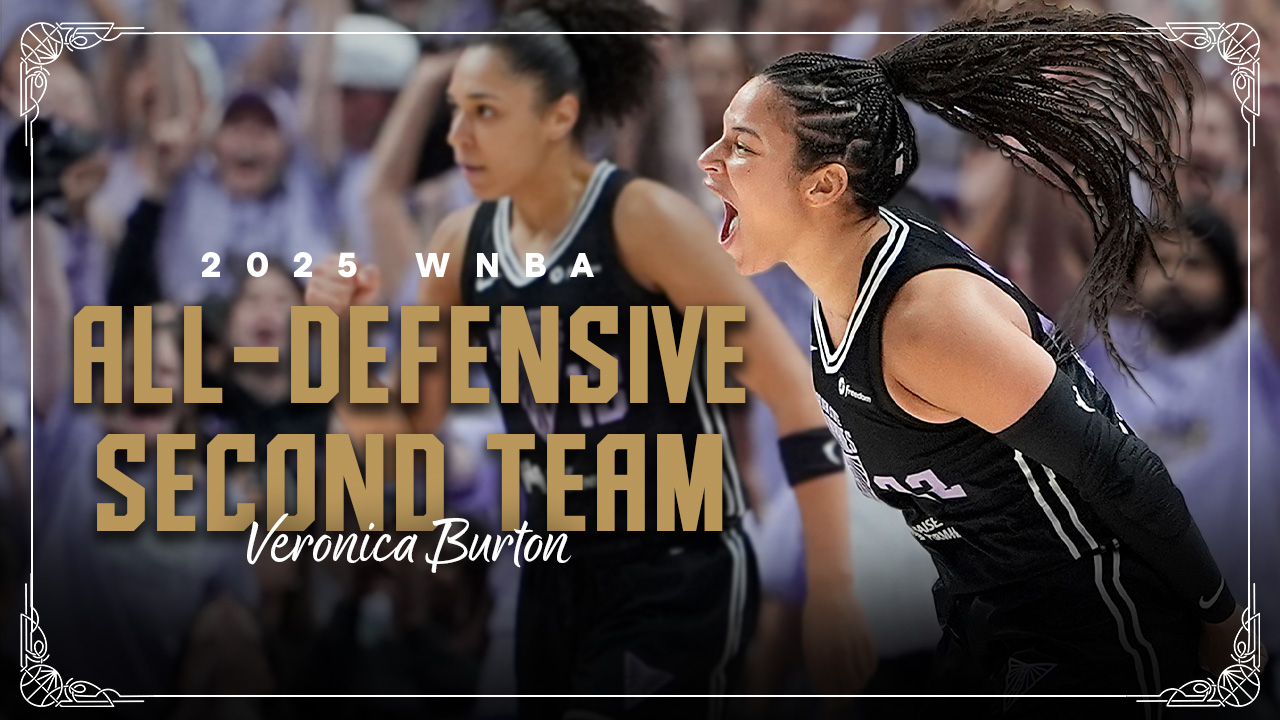 Veronica Burton Selected to WNBA All-Defensive Second Team